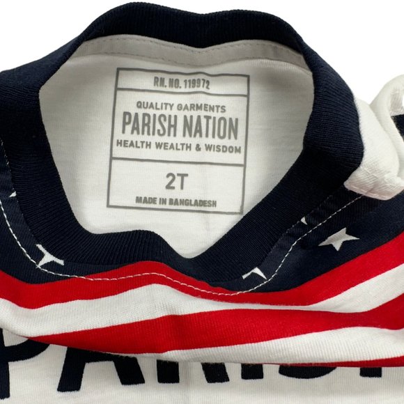 Parish Nation Stars and Stripes Short Set (2T) - Picture 6 of 14